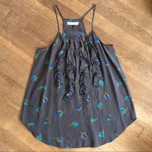Rebecca Taylor Silk Floral Cami size 4